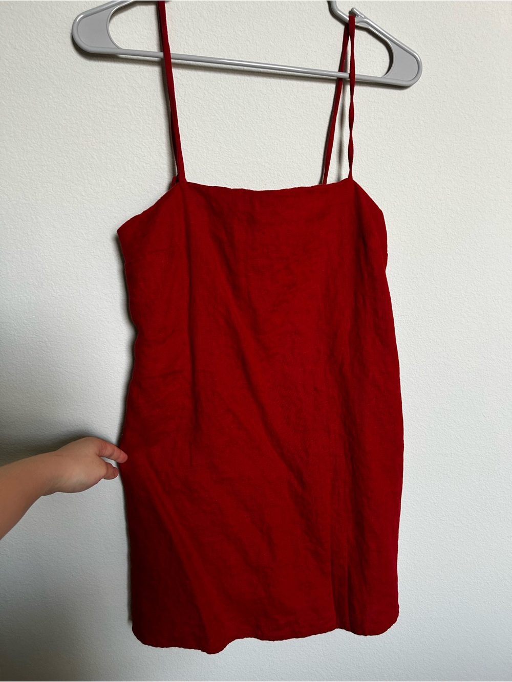Reformation Aubree Linen Dress